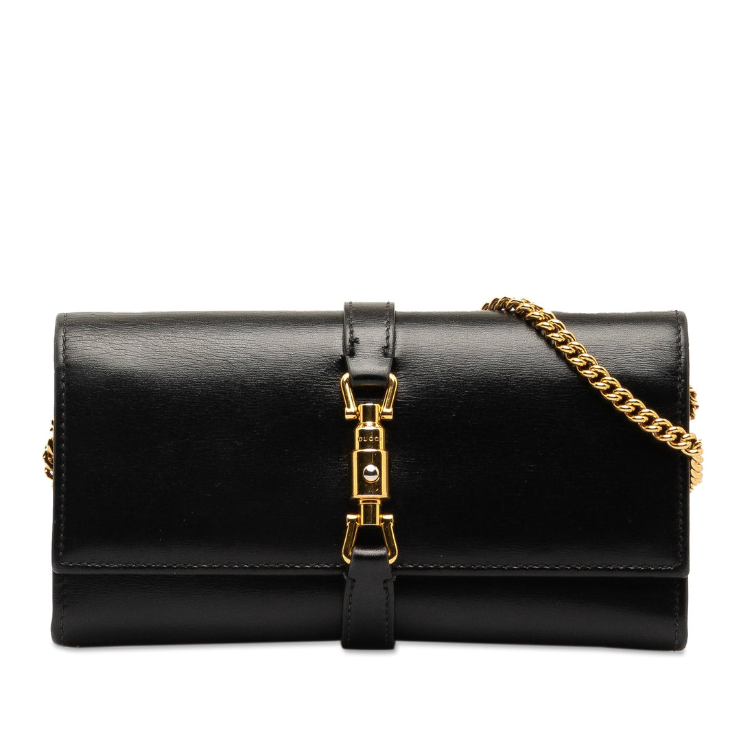 GUCCI Jackie 1961 Wallet On Chain Crossbody Bag