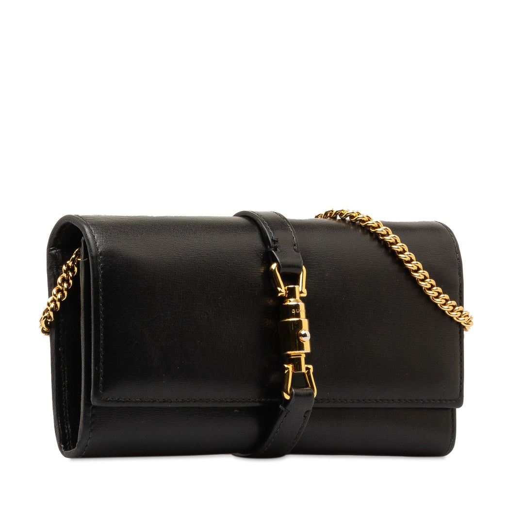 GUCCI Jackie 1961 Wallet On Chain Crossbody Bag