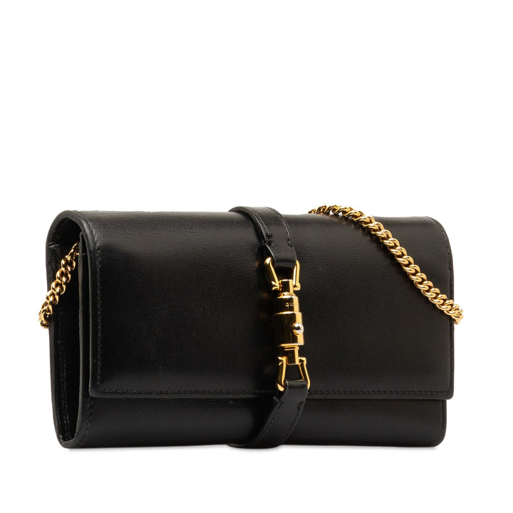 GUCCI Jackie 1961 Wallet On Chain Crossbody Bag