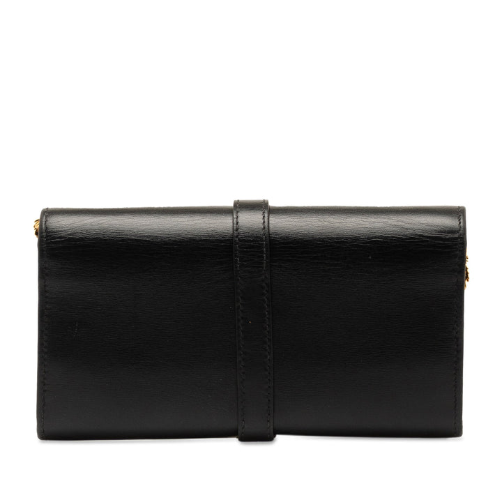 GUCCI Jackie 1961 Wallet On Chain Crossbody Bag