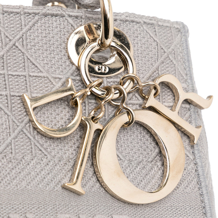 Top quality Dior Lady D-Lite Medium Grey