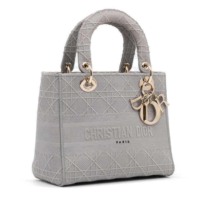 Top quality Dior Lady D-Lite Medium Grey