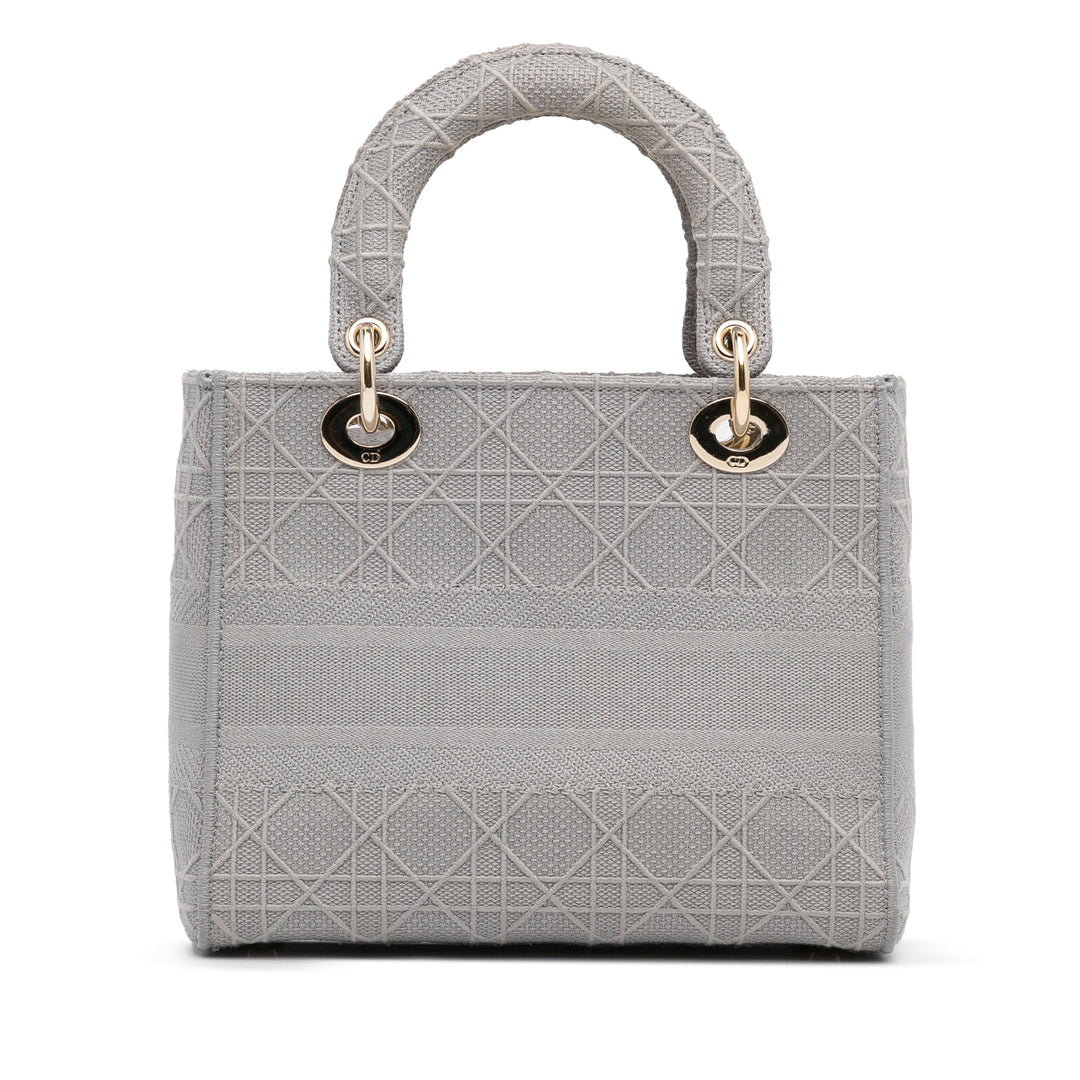 Top quality Dior Lady D-Lite Medium Grey