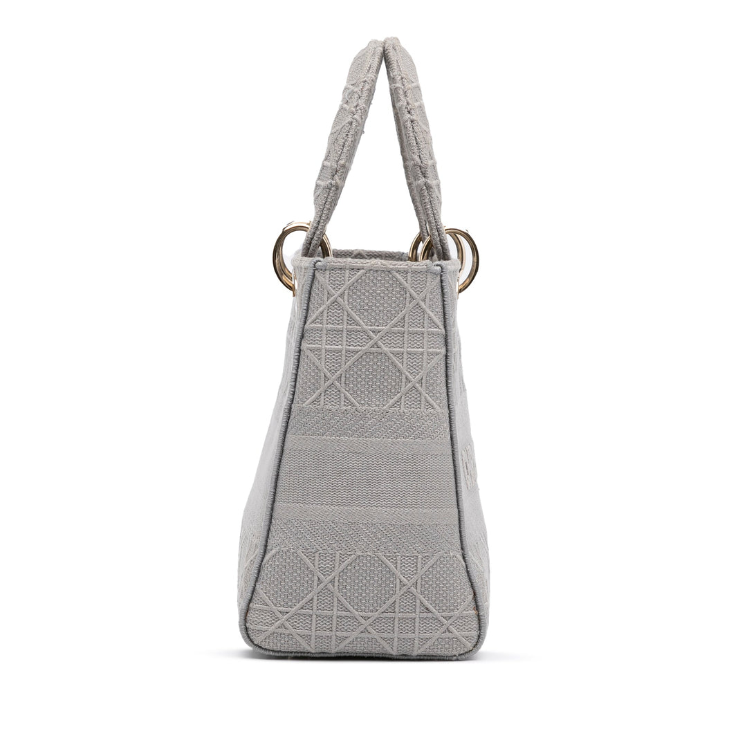 Top quality Dior Lady D-Lite Medium Grey