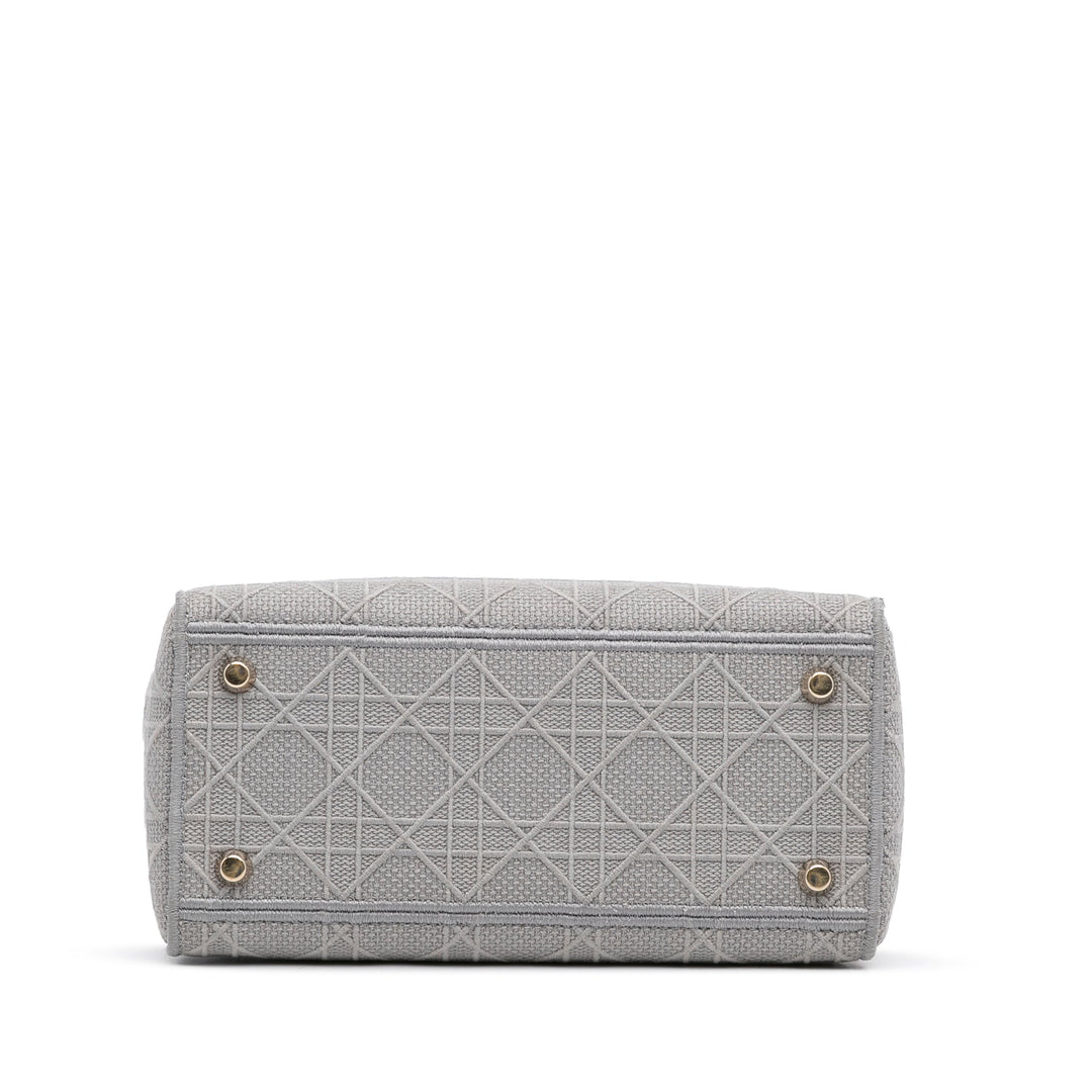 Top quality Dior Lady D-Lite Medium Grey