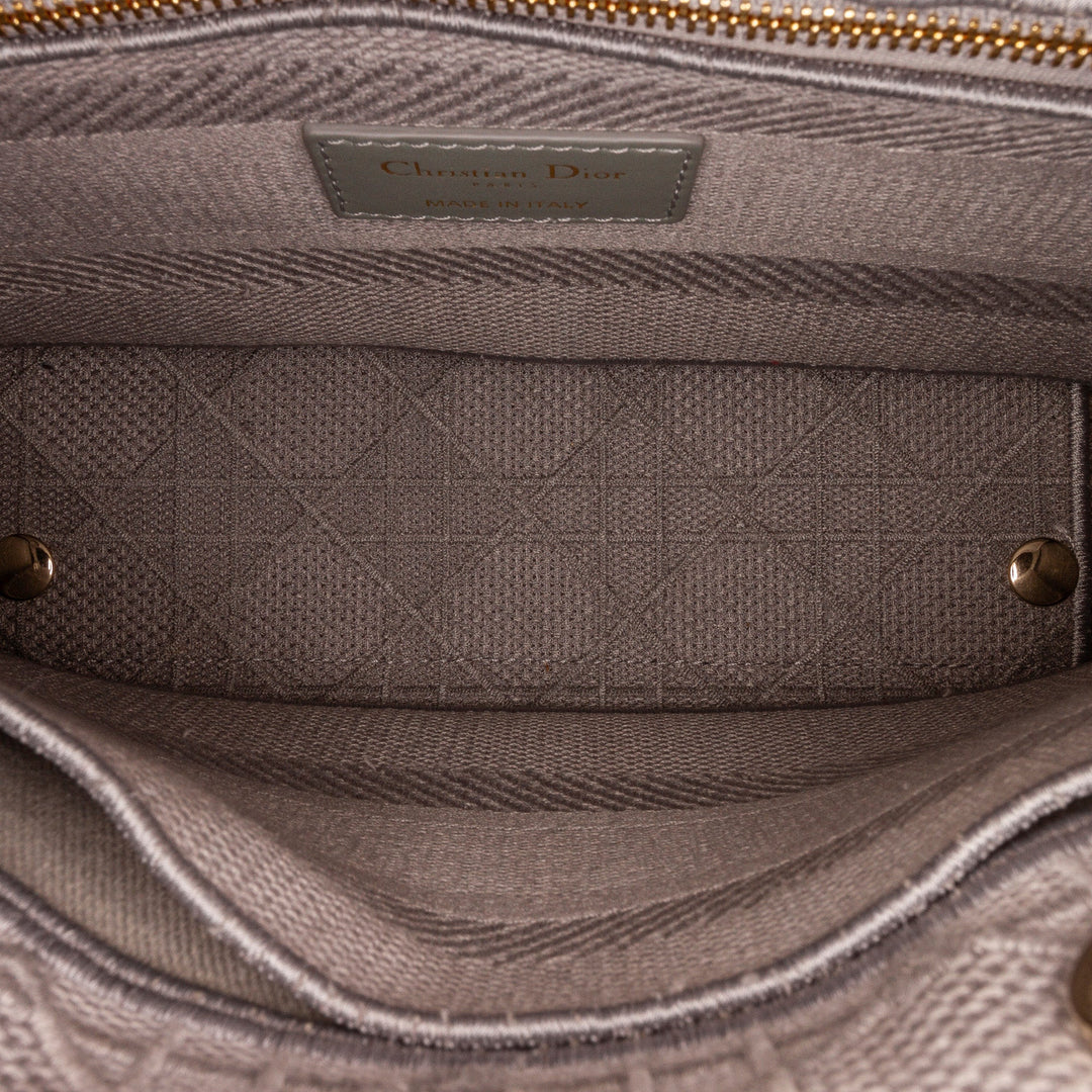 Top quality Dior Lady D-Lite Medium Grey