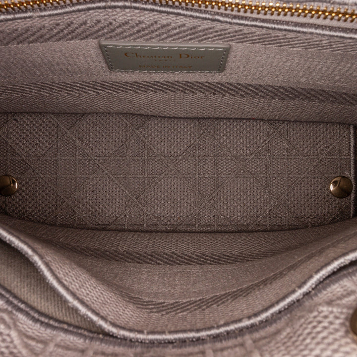 Top quality Dior Lady D-Lite Medium Grey