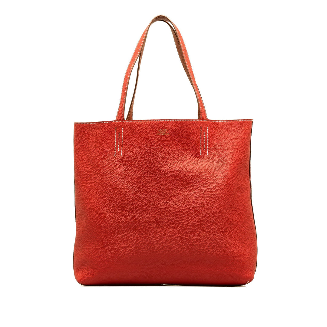 Top quality Hermes Clemence Double Sens 36 Tote Bag