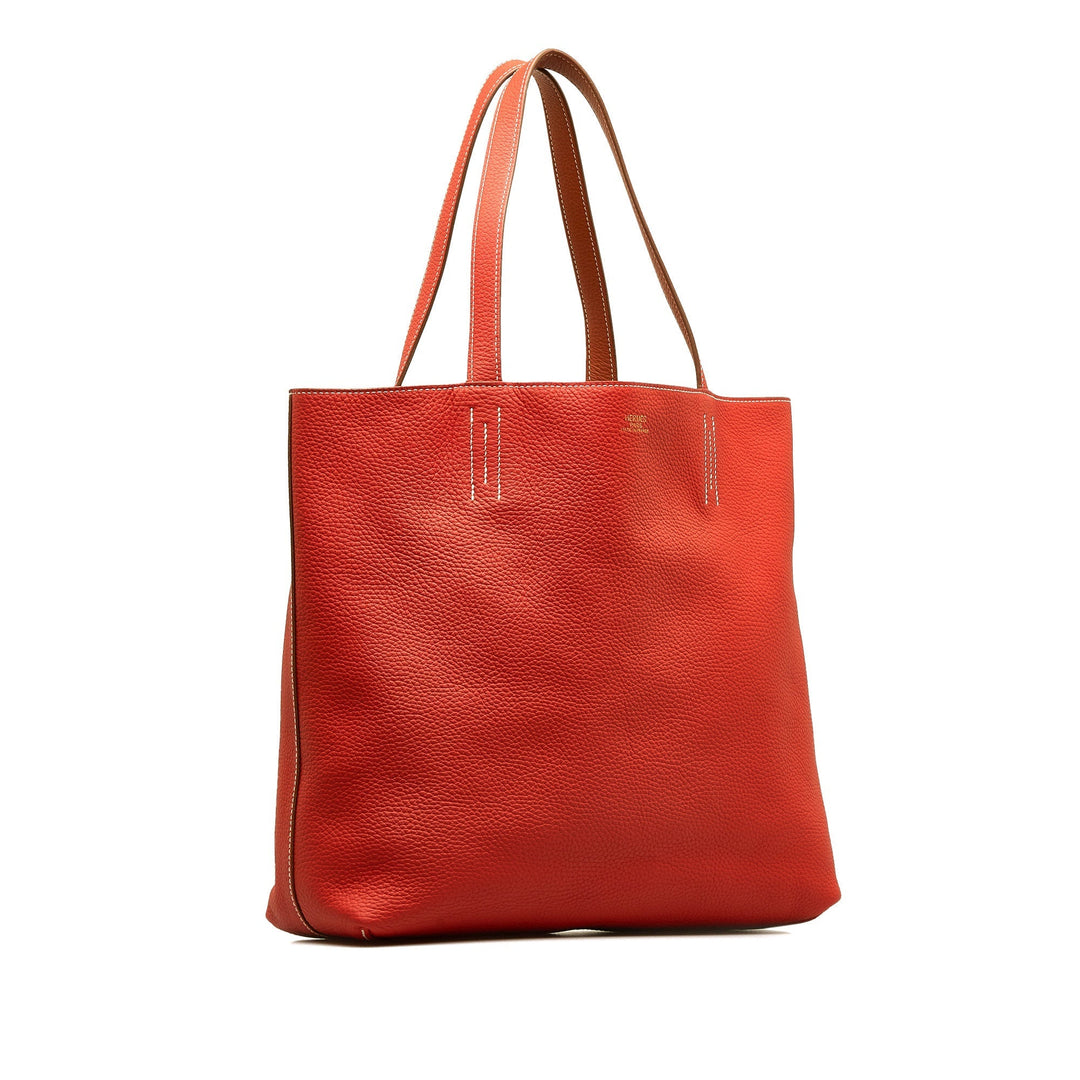 Top quality Hermes Clemence Double Sens 36 Tote Bag