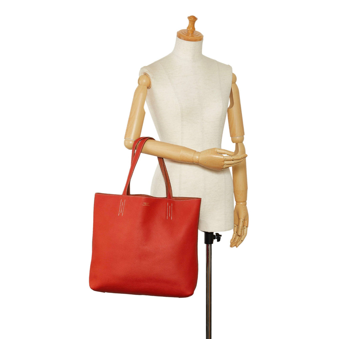 Top quality Hermes Clemence Double Sens 36 Tote Bag