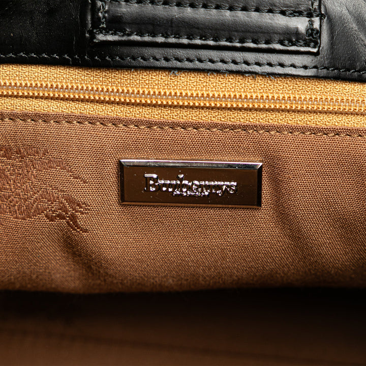 BURBERRY Haymarket Check Shoulder Bag