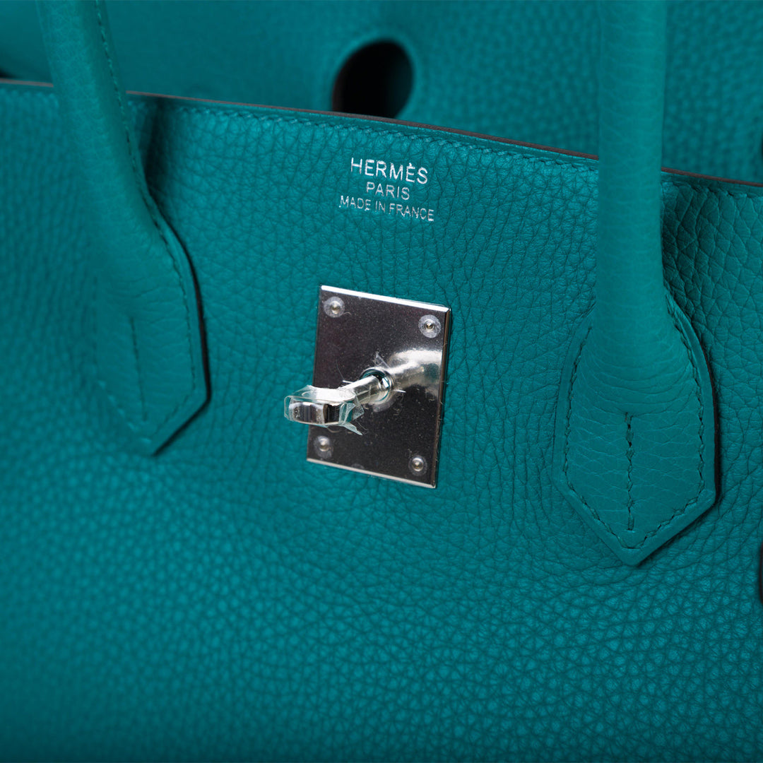 Birkin 35 - Blue Paon Clemence
