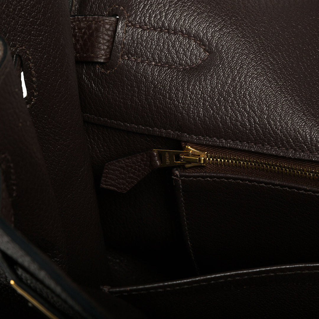 Birkin 35 - Chocolate Brown - GHW