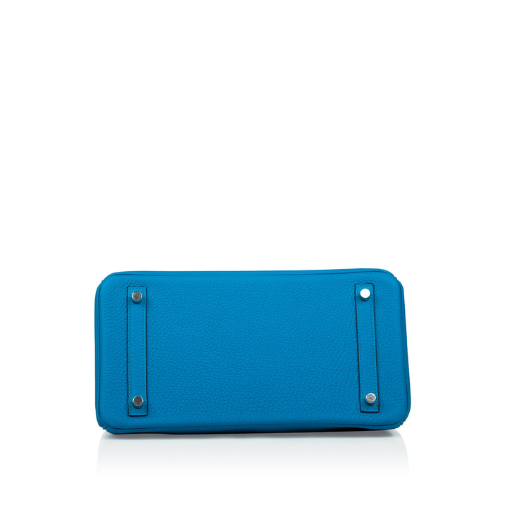 Birkin 30 - Blue Zanzibar Togo - PHW