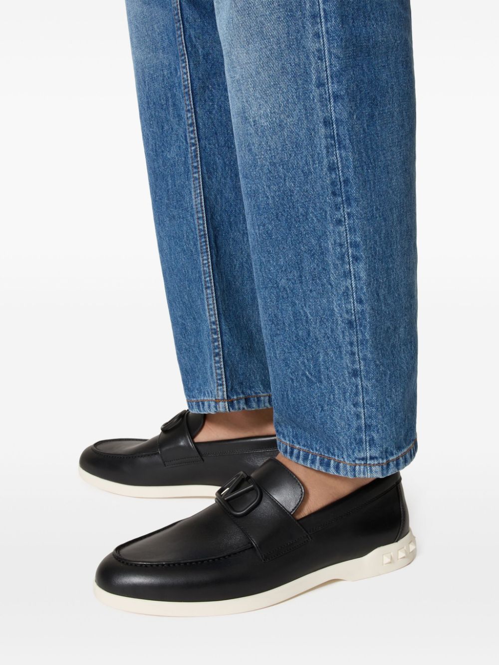 LEISURE FLOWS LEATHER SLIP ON