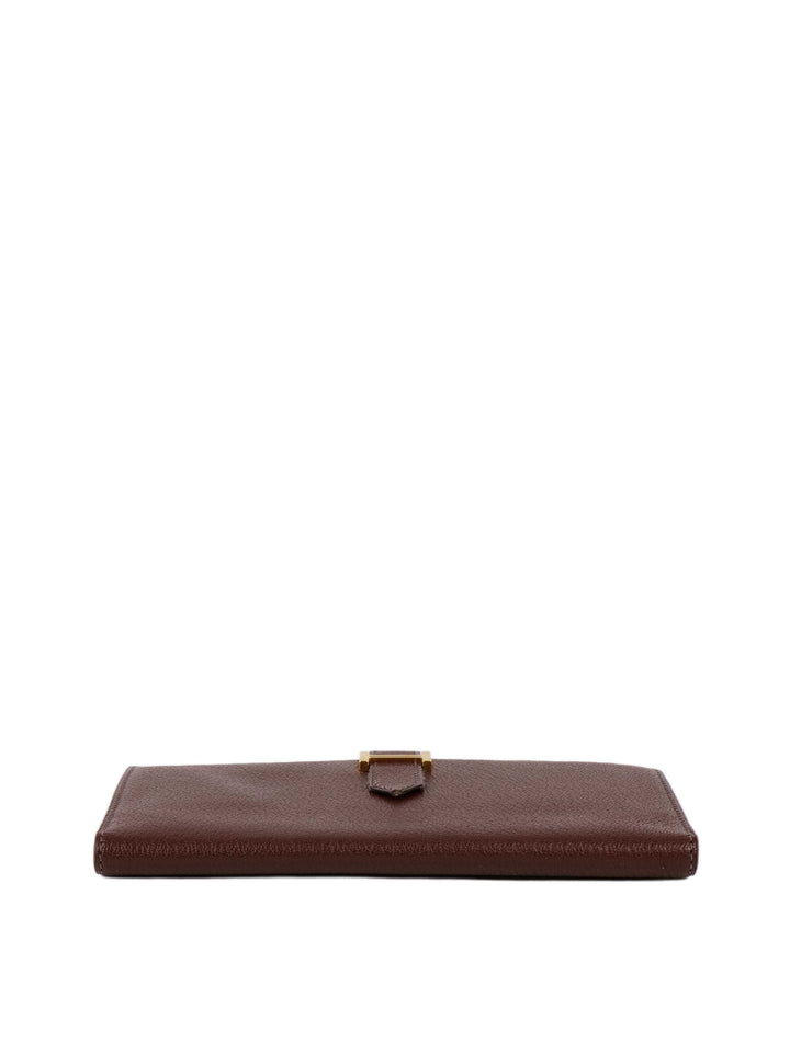 Hermes Havane Bearn Wallet.