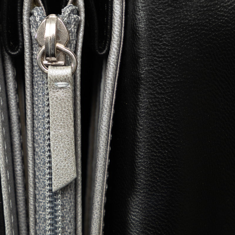 Top Quality Chanel CAMERIA COCOMARK Long Wallet Black   CHANEL