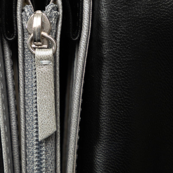 Top Quality Chanel CAMERIA COCOMARK Long Wallet Black   CHANEL