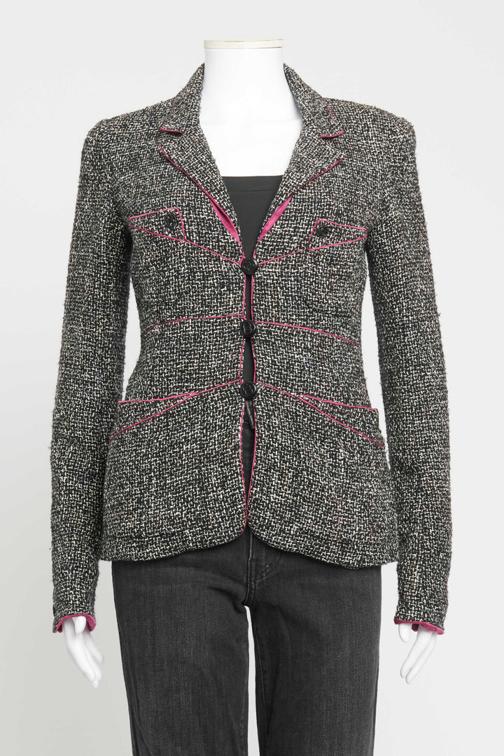 Purple Top Quality Chanel Jacket