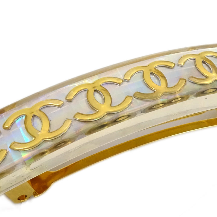 Top Quality Chanel Hair Clip Hairpin Barrette Clear 97P/62