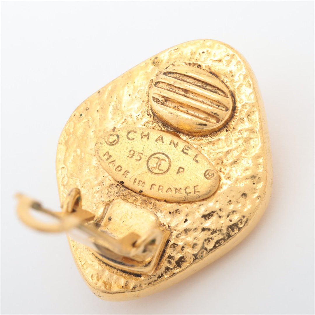 Top Quality Chanel Coco 95P Earrings GP x  Pearl Gold