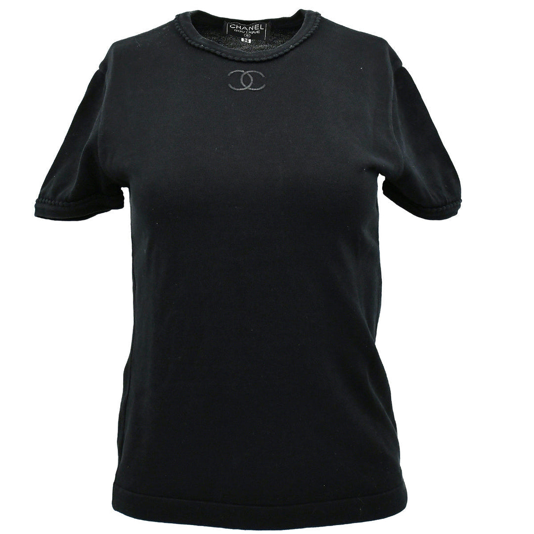 Top Quality Chanel T-shirt Black #36