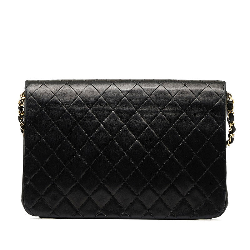 Top Quality Chanel Mattress ingle Chain Shoulder Bag Black Gold   Chanel