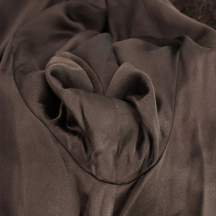 Top Quality Chanel Zip Up Coat Brown 99A #36