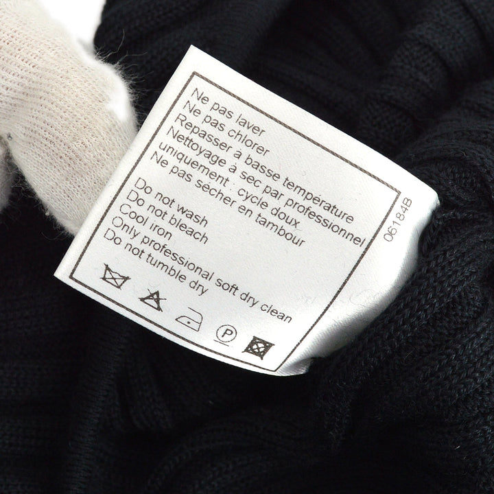 Top Quality Chanel Fall 1997 ribbed cashmere jumper