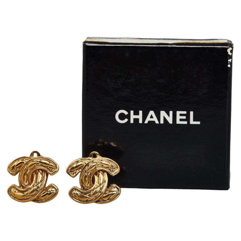 Top Quality Chanel Vintage Earrings in Gold Plating Ladies