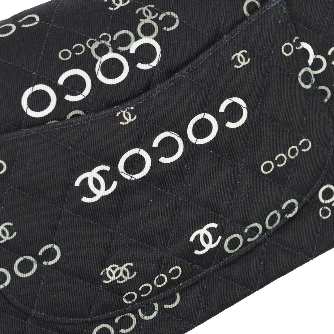 Top Quality Chanel Black Coco Classic Double Flap Medium Shoulder Bag