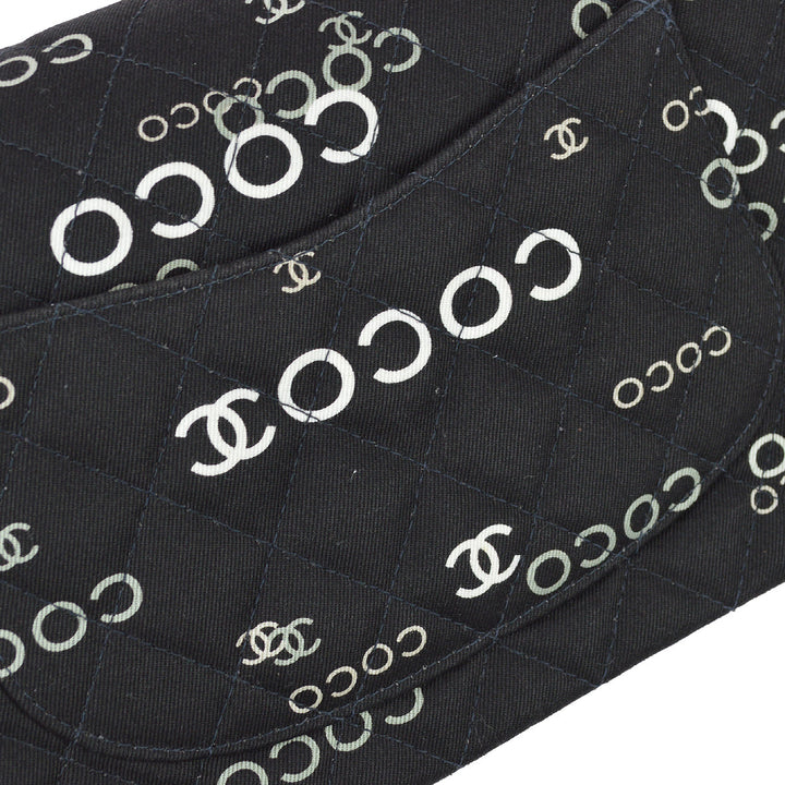 Top Quality Chanel Black Coco Classic Double Flap Medium Shoulder Bag