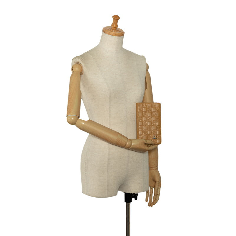 Top Quality Chanel Top Quality Chanel Long Wallet Leather Beige Ladies Market