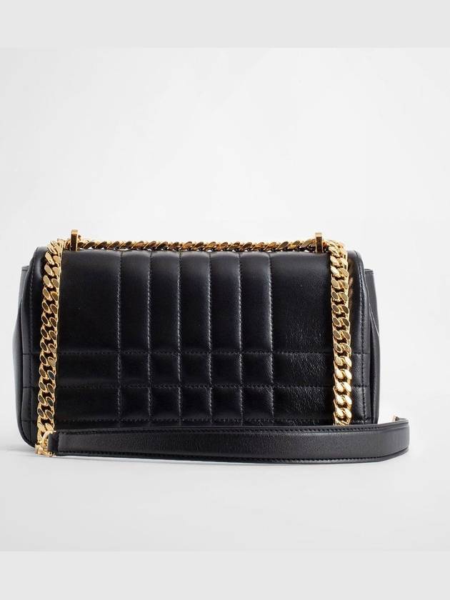Burberry Lola Quilted Lambskin Small Shoulder Bag Black