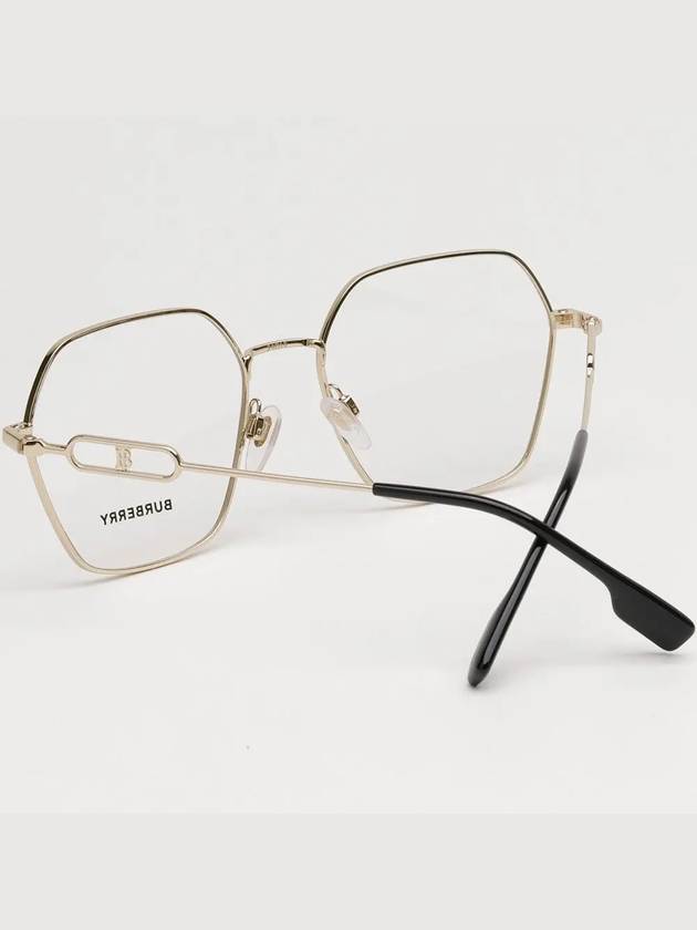 Burberry Eyewear Charley Gold Framed Eyeglasses Light Gold
