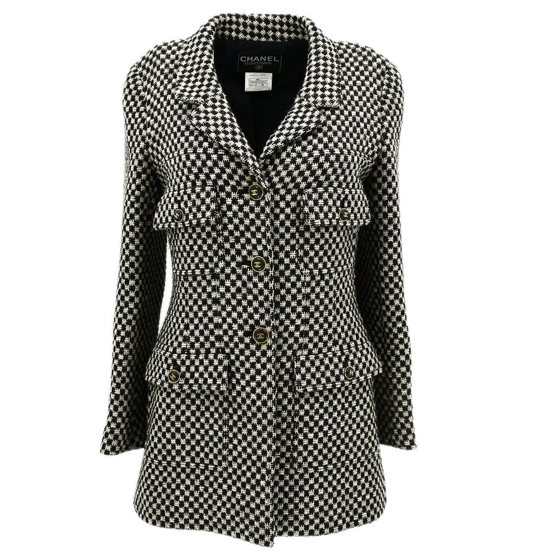 Top Quality Chanel Fall 1995 CC-button single-breasted jacket #38