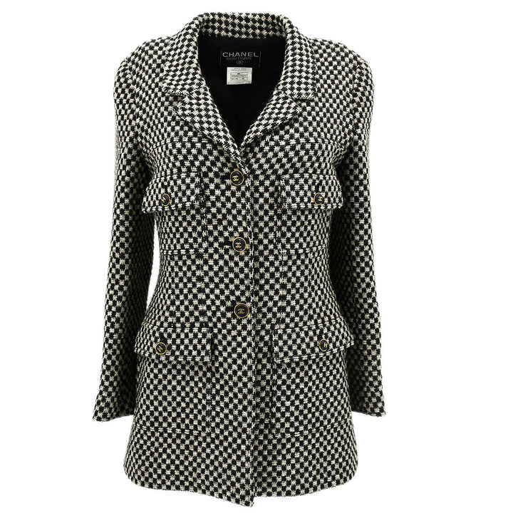 Top Quality Chanel Fall 1995 CC-button single-breasted jacket #38