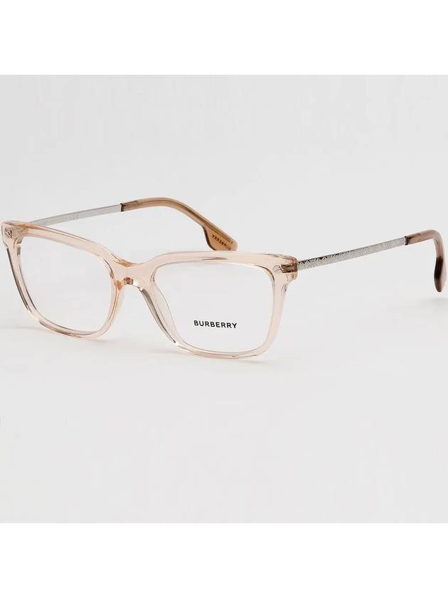 Burberry Eyewear Demo Square Horn-rimmed Eyeglasses Pink
