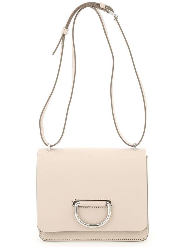 Burberry D-Ring Leather Small Shoulder Bag Beige