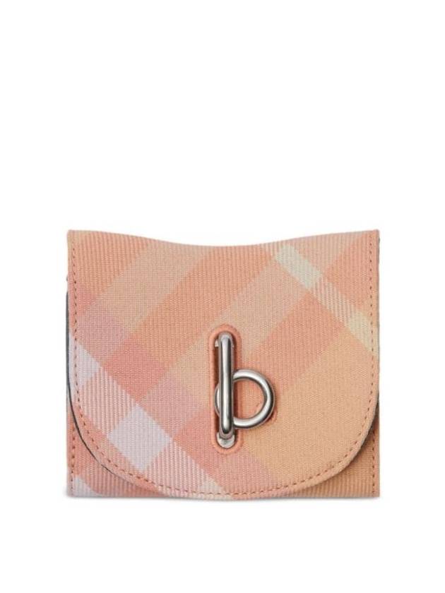 Burberry Rocking Horse Half Wallet Pink