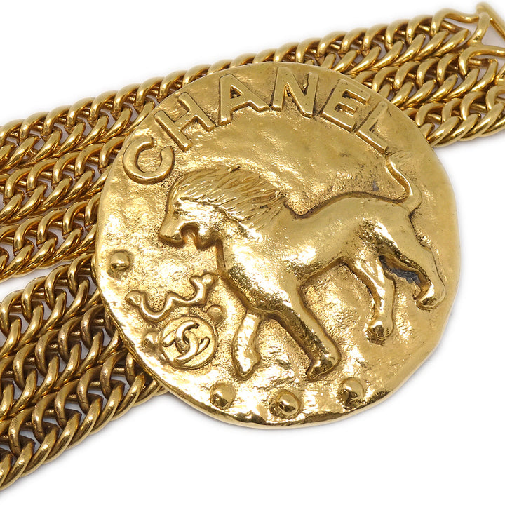 Top Quality Chanel Gold Chain Belt 29 Small New