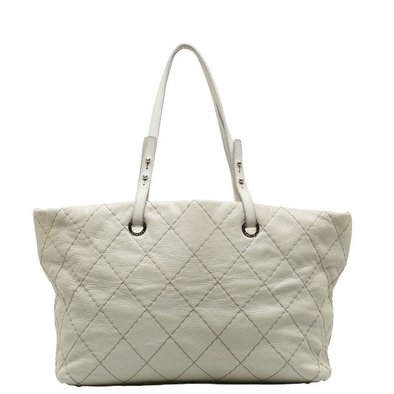 Top Quality Chanel Mattress Cocomark houlder Bag  Bag Gray Leather Lady Chanel