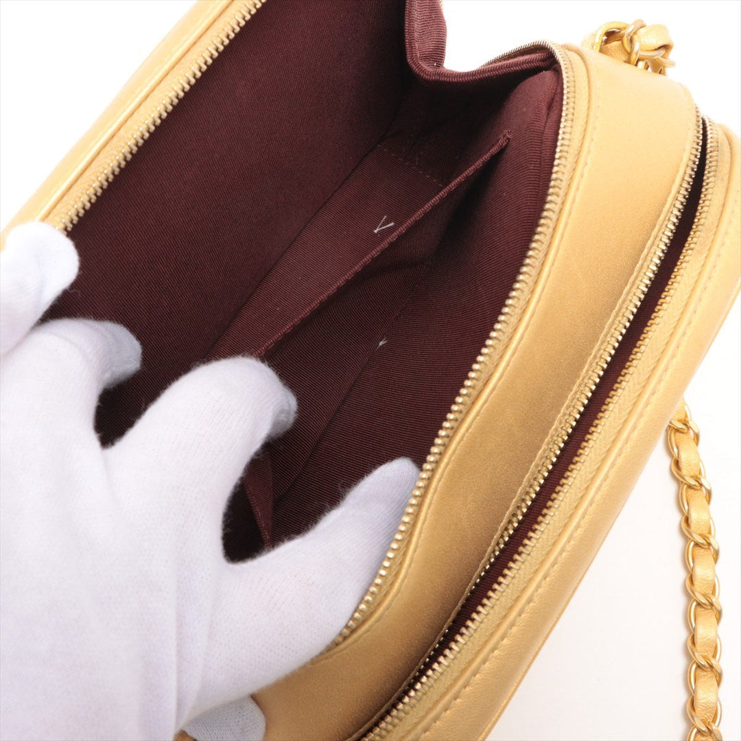 Top Quality Chanel Coco Charm Chain Shoulder Bag Gold Gold  20th