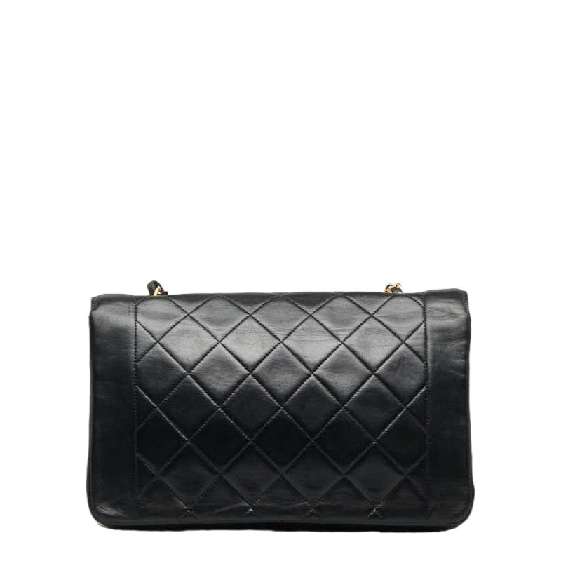Top Quality Chanel Mattress Diana 25 Chain houlder Bag Black Leather Lady Chanel