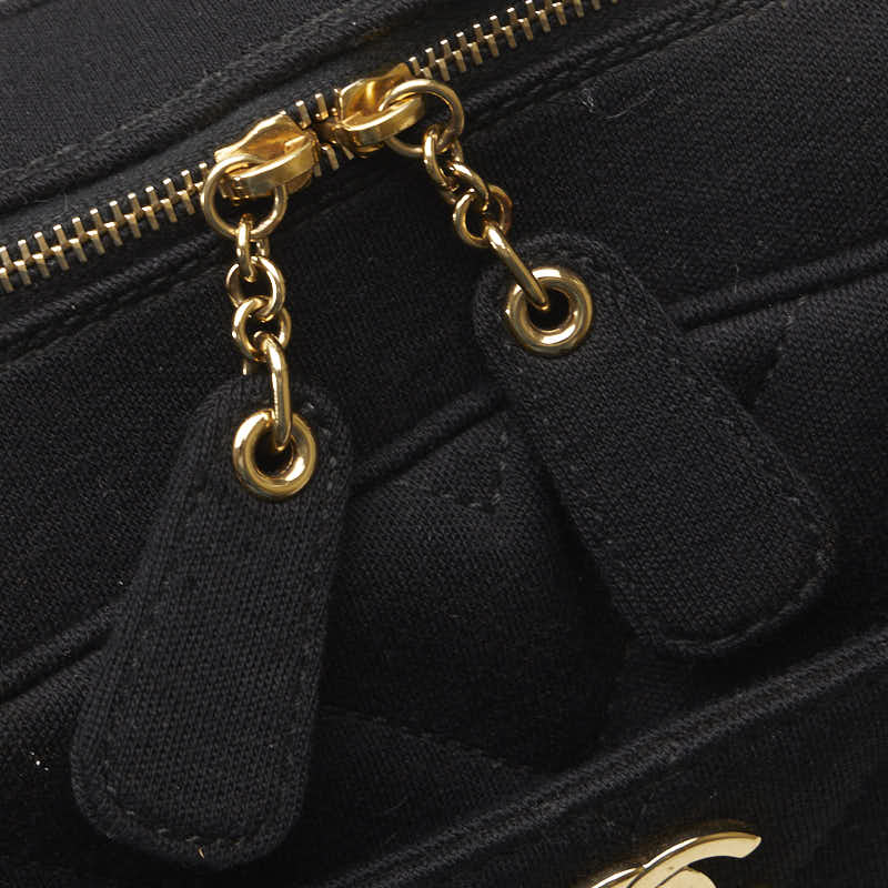 Top Quality Chanel Coco Killing Chain Tote Bag Black Cotton  Chanel