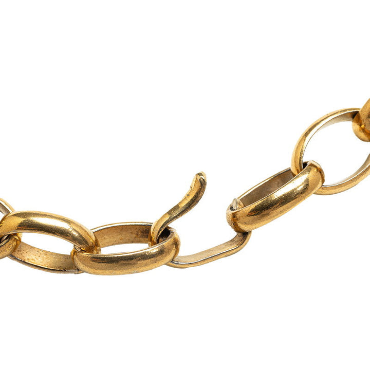 Top Quality Chanel logo plate chain necklace g maquette ladies Chanel