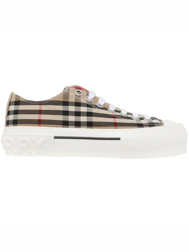 Burberry Vintage Check Cotton Sneakers Archive Beige
