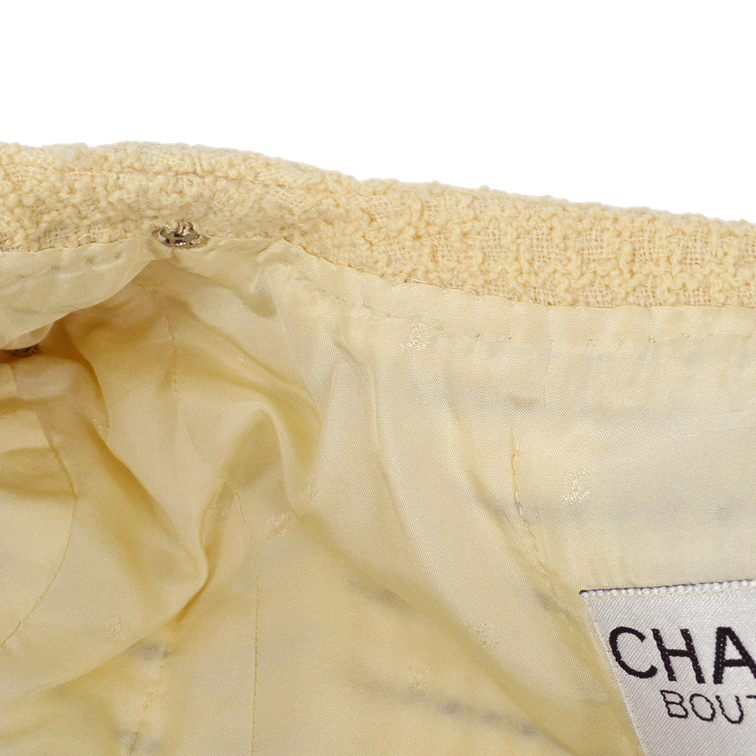 Top Quality Chanel Collarless Jacket Navy #36