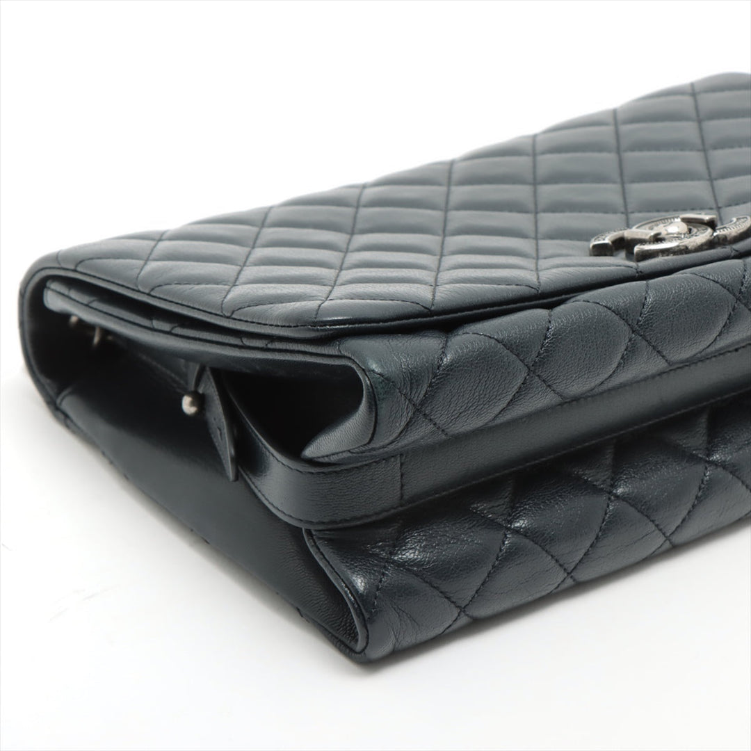 Top Quality Chanel DECAMATRACE LEZER SINGLE FLAPS SINGLE CHAIN BAG NAYBIE SILVER GOLD TOOLS  EARTH  LOVE MARKET SHOP