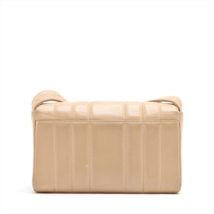 Top Quality Chanel Mademoiselle Shoulder Bag in Lambskin Beige